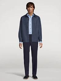 Irving Flannel Twill Shirt