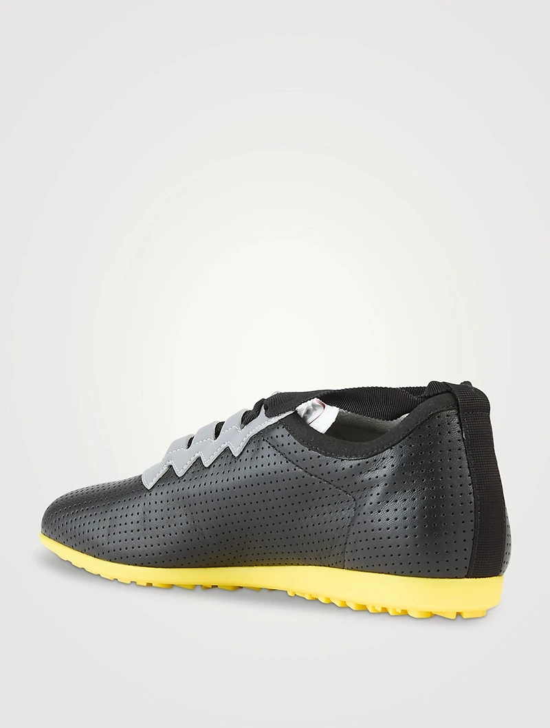 Chromathon Perforated Leather Sneakers