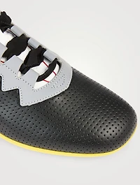 Chromathon Perforated Leather Sneakers