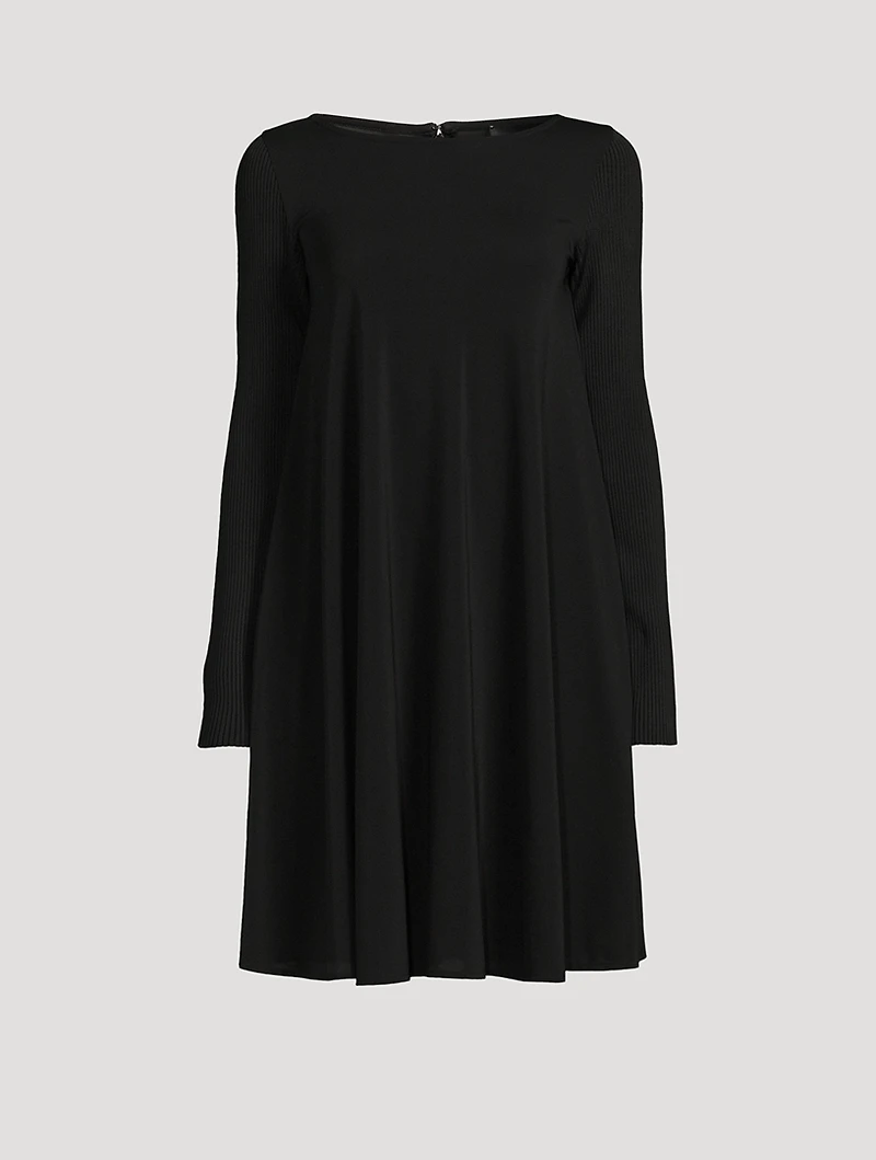 Crêpe Mini Dress