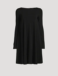 Crêpe Mini Dress