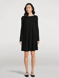 Crêpe Mini Dress