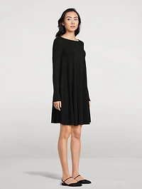 Crêpe Mini Dress