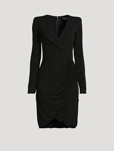 Crêpe Mini Dress