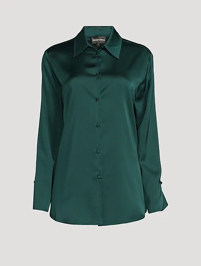 Satin Crêpe Shirt