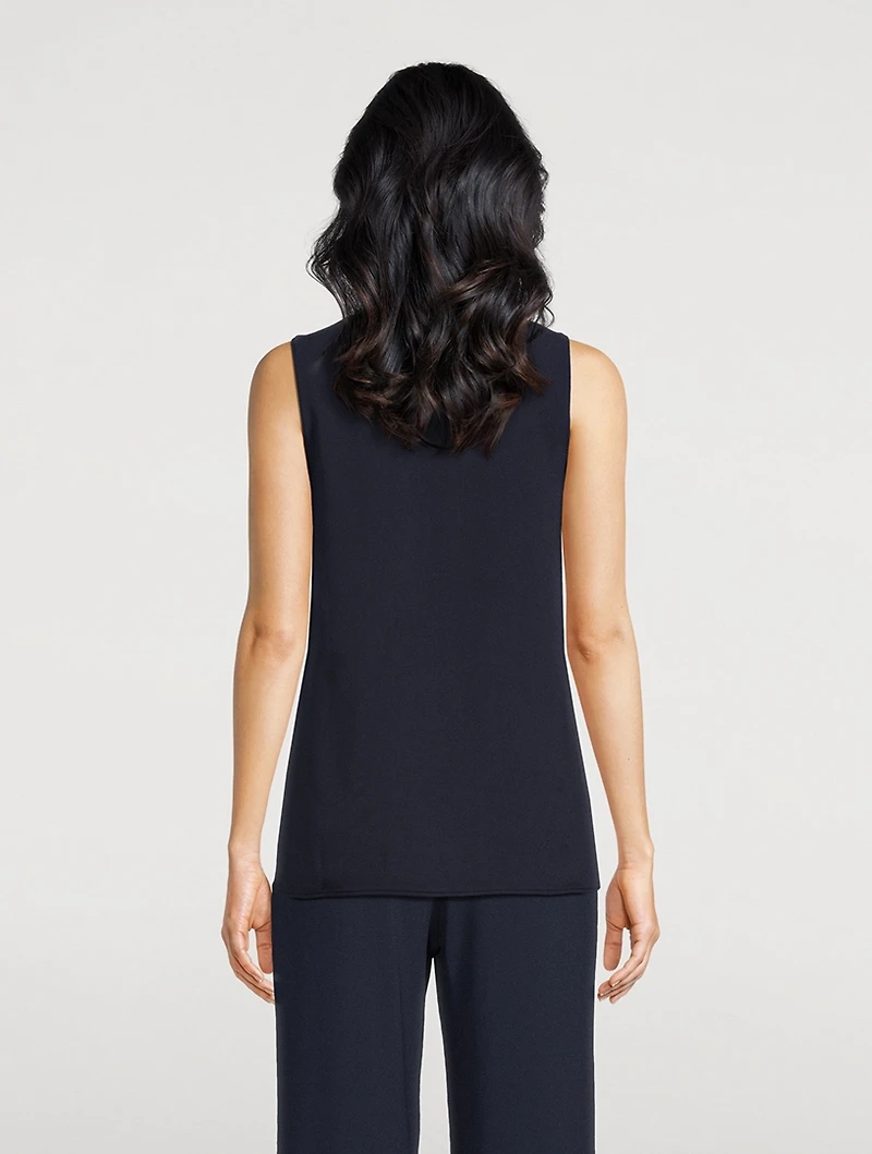Stretch Sablé Tank Top