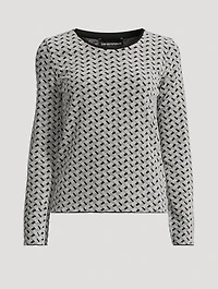 Dévoré Velvet Sweater