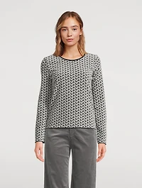 Dévoré Velvet Sweater