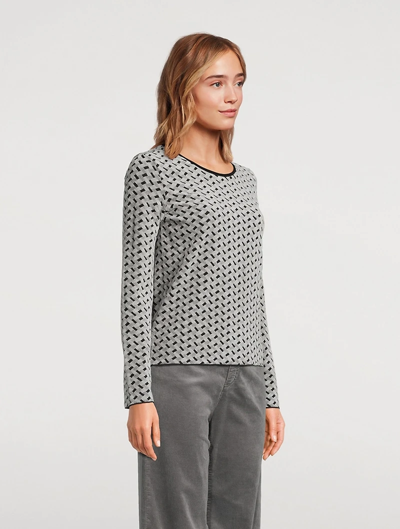 Dévoré Velvet Sweater