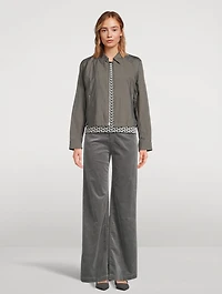 Dévoré Velvet Sweater