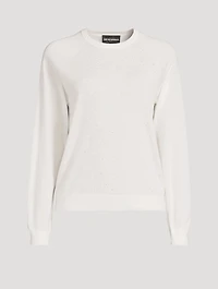 Crystal-Embellished Wool Sweater