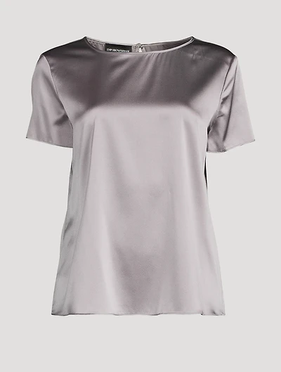Stretch Silk T-Shirt