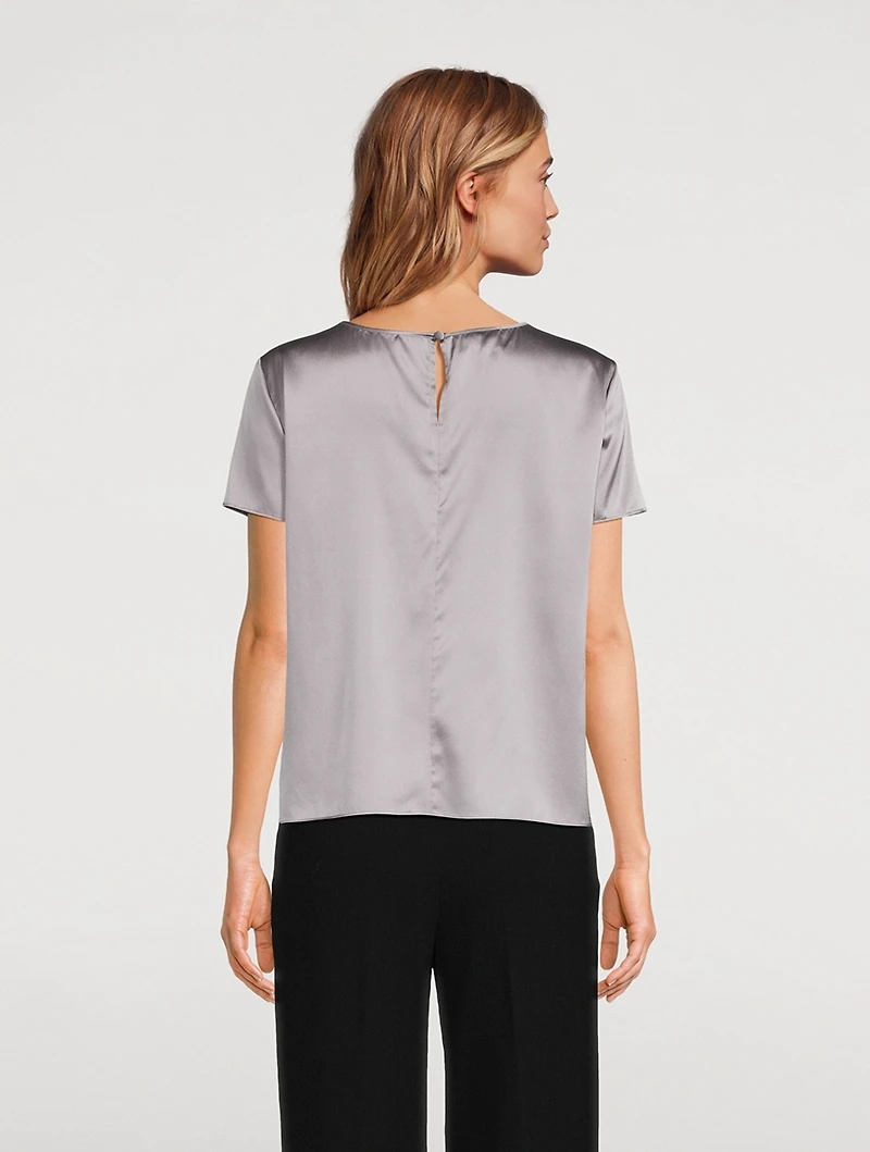 Stretch Silk T-Shirt