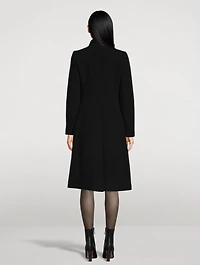 Tie-Neck Coat