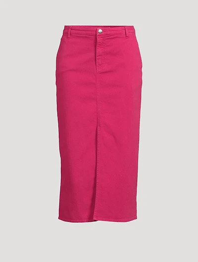 Denim Pencil Skirt