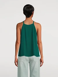 Plissé Georgette Blouse