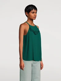 Plissé Georgette Blouse