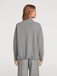 Icon Wool Cashmere Mockneck Sweater