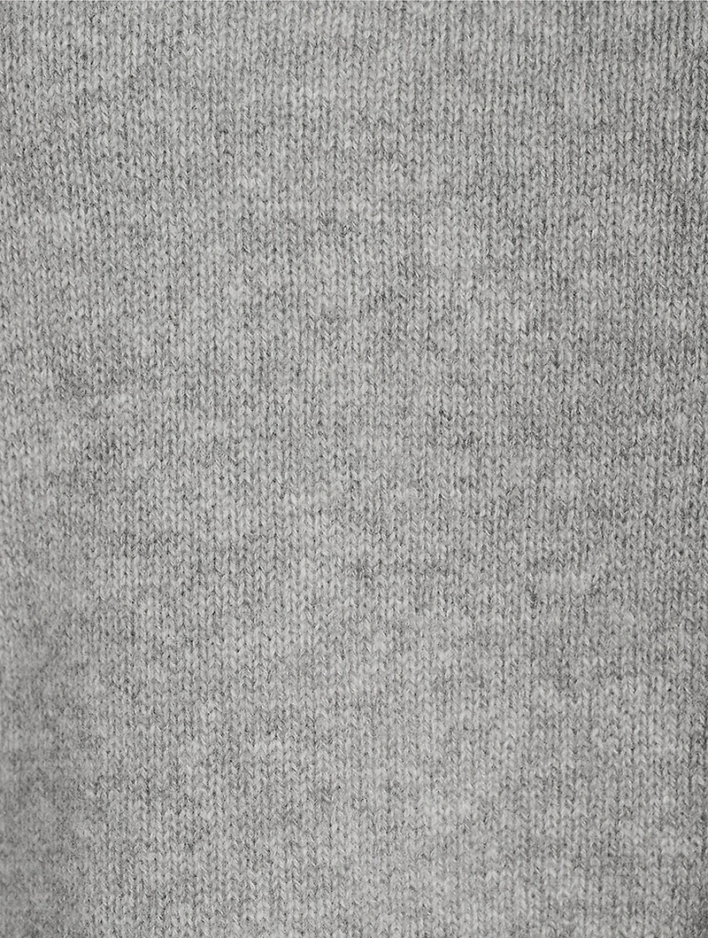 Icon Wool Cashmere Mockneck Sweater