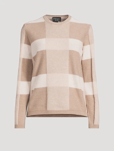 Icon Check Jacquard Sweater
