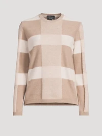 Icon Check Jacquard Sweater