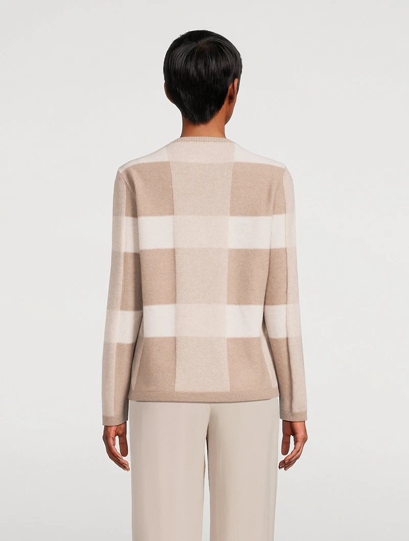 Icon Check Jacquard Sweater