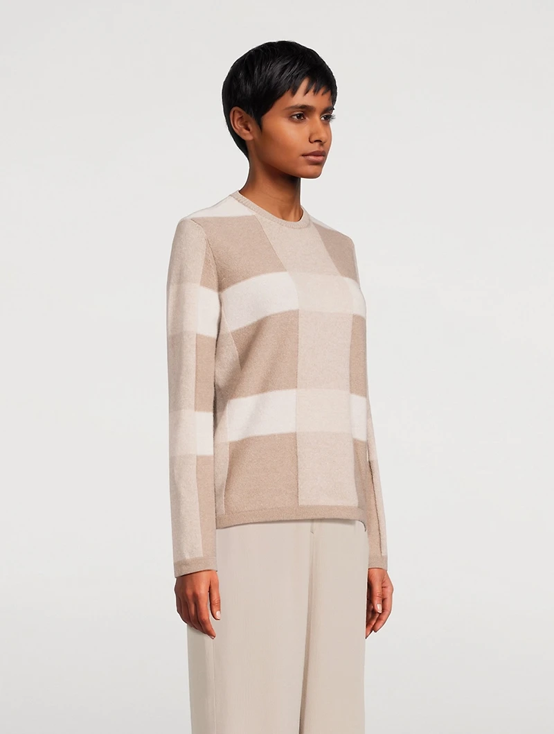 Icon Check Jacquard Sweater