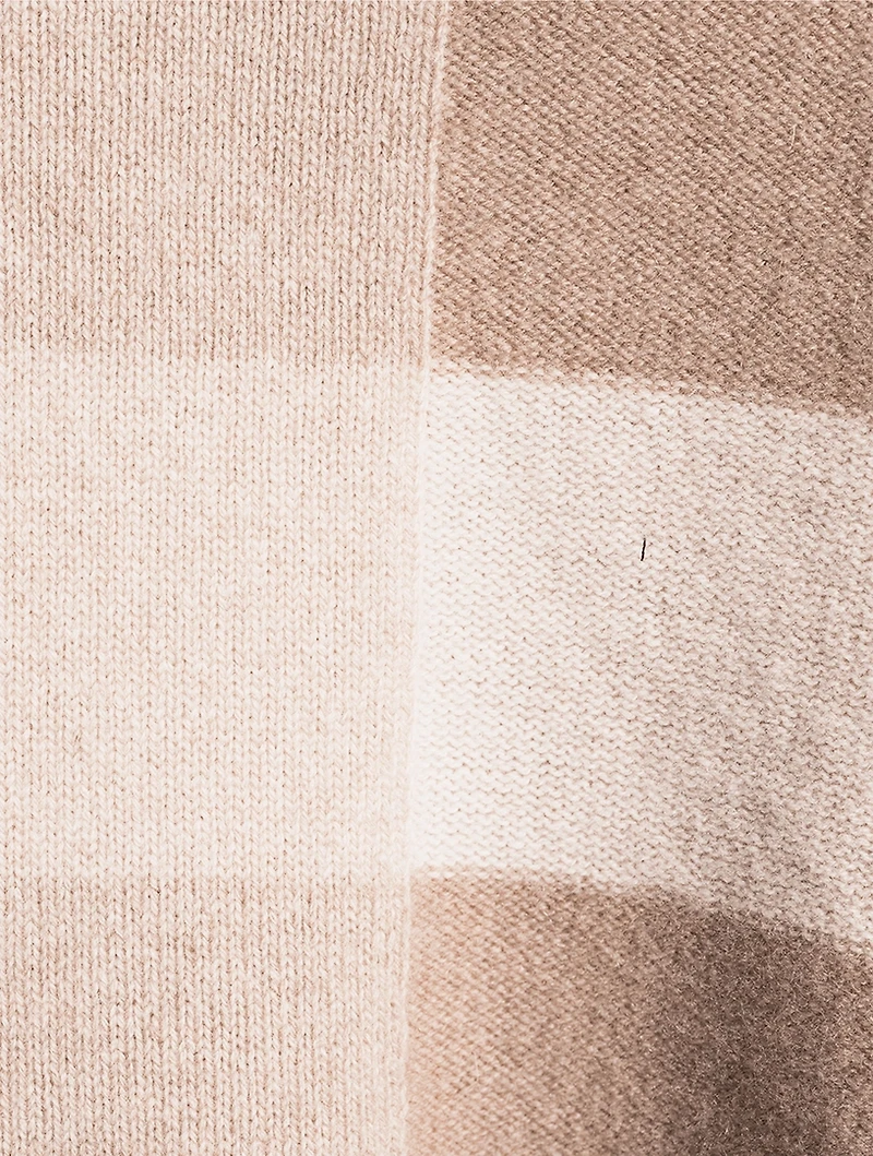 Icon Check Jacquard Sweater