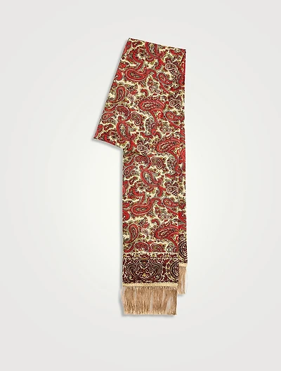 Voyage Imaginaire Silk Bandeau Scarf