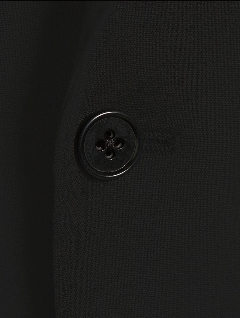 Brushed Stretch Wool Two-Piece Suit