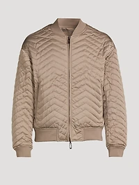 Reversible Quilted Bomber Jacket