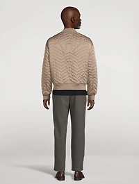 Reversible Quilted Bomber Jacket