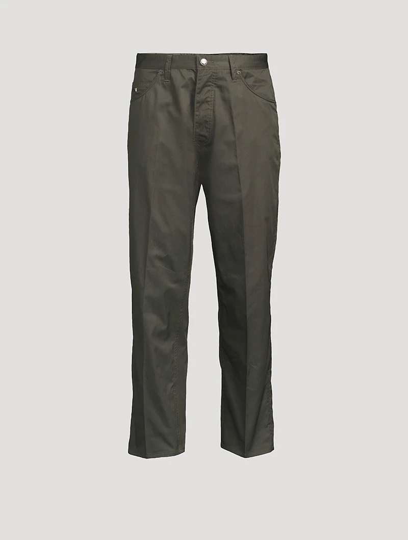 Low-Rise Relaxed Pants
