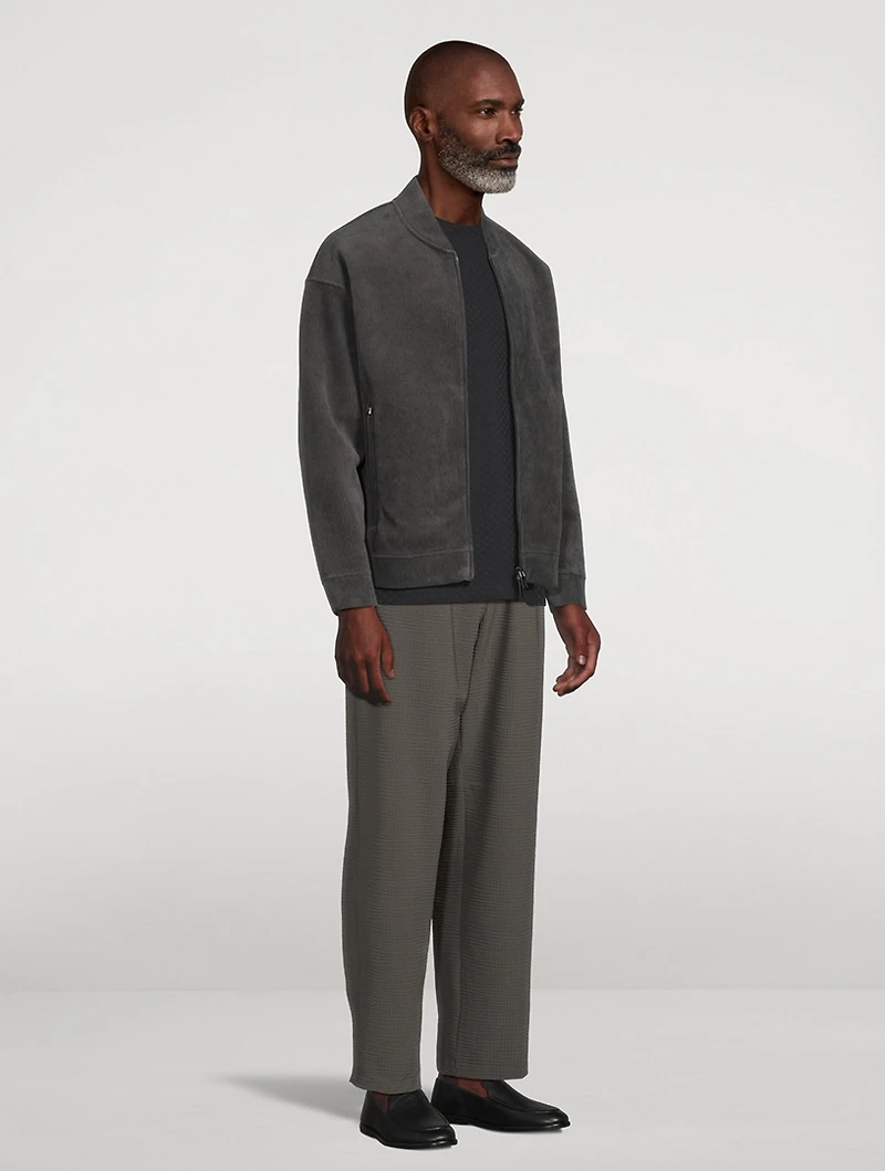Corduroy Zip Jacket