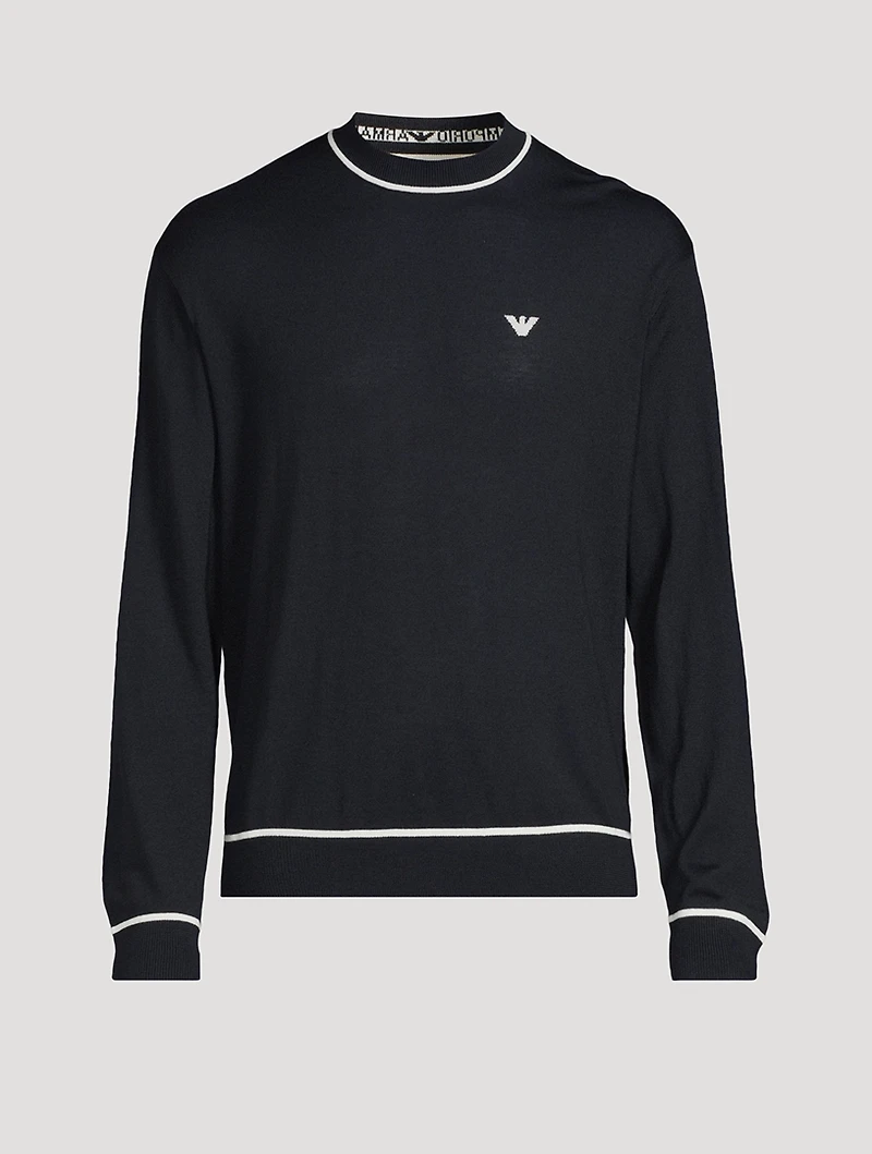Wool Logo Sweater