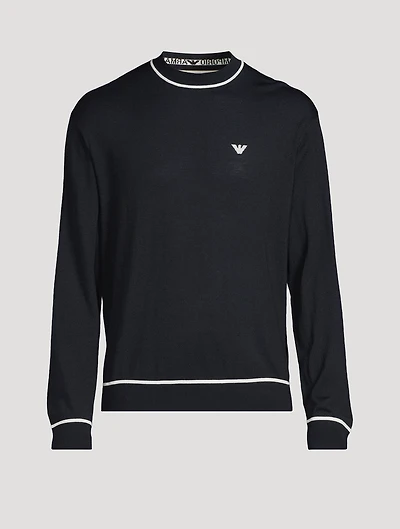 Wool Logo Sweater