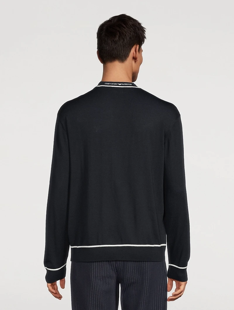Wool Logo Sweater