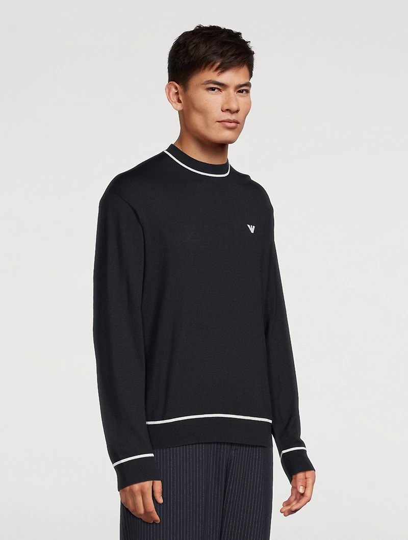 Wool Logo Sweater