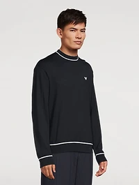 Wool Logo Sweater