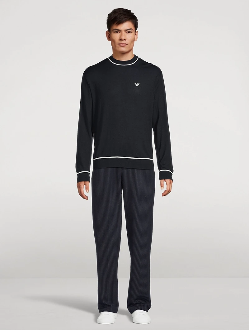 Wool Logo Sweater