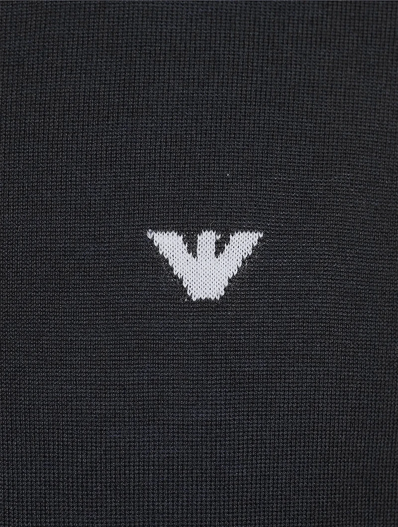 Wool Logo Sweater