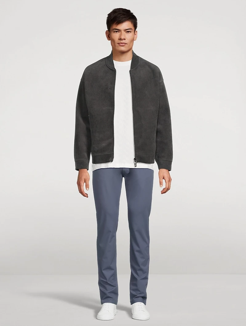 Slim Straight Pants
