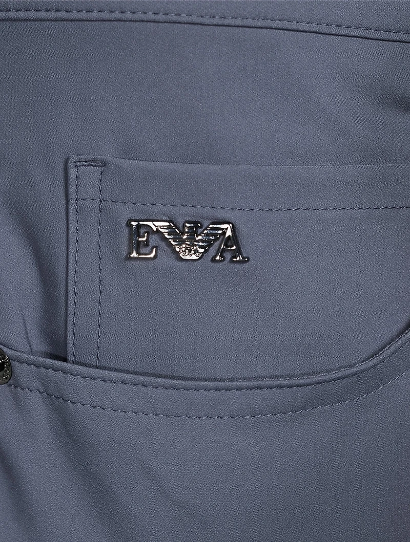 Slim Straight Pants