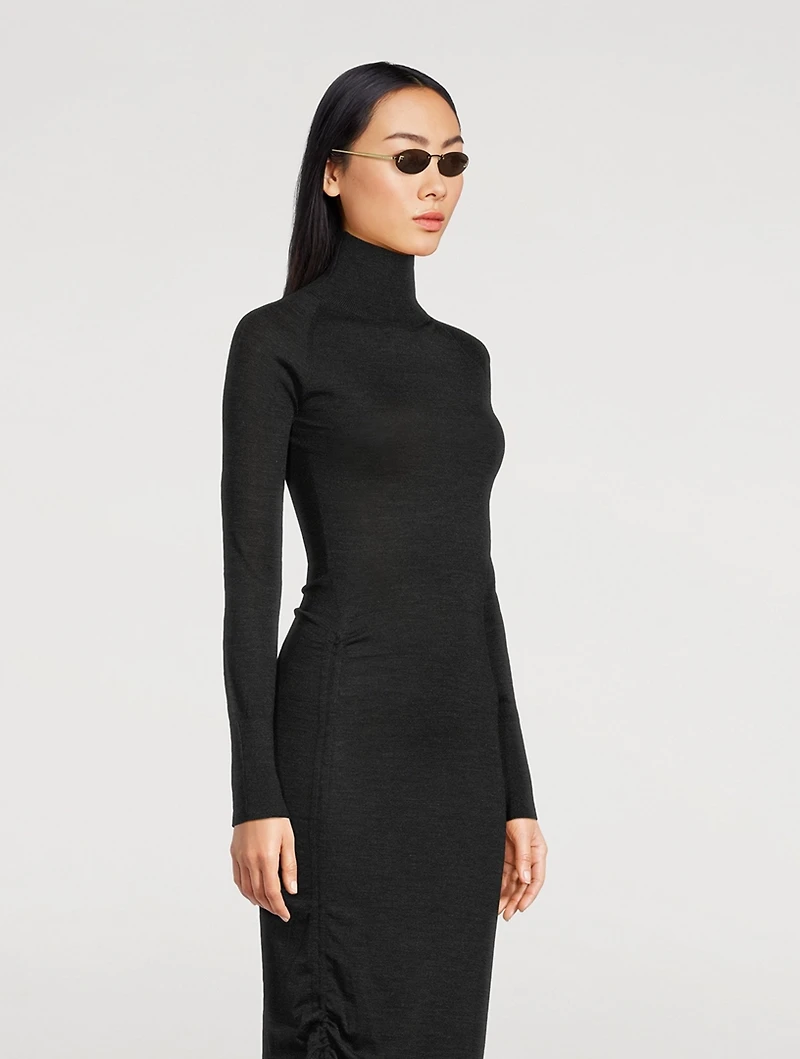 Fendi First Crystal Oval Sunglasses