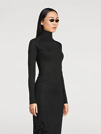 Fendi First Crystal Oval Sunglasses