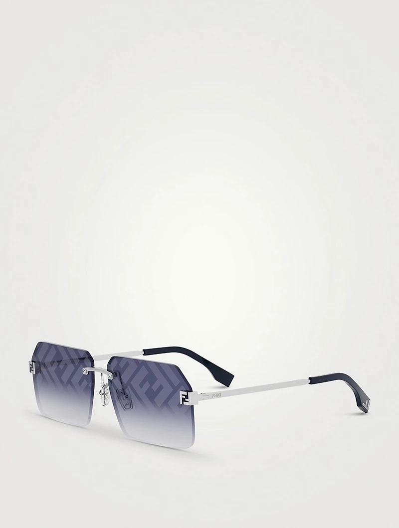 Fendi Sky Rectangular Sunglasses