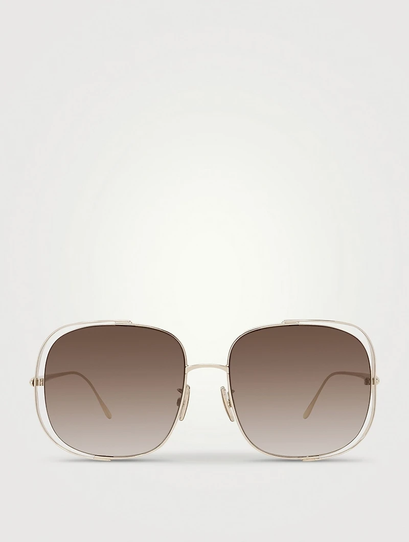 Signature Rectangular Sunglasses