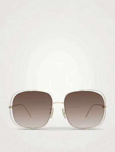 Signature Rectangular Sunglasses