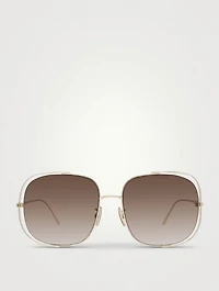 Signature Rectangular Sunglasses