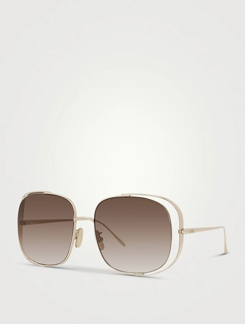 Signature Rectangular Sunglasses